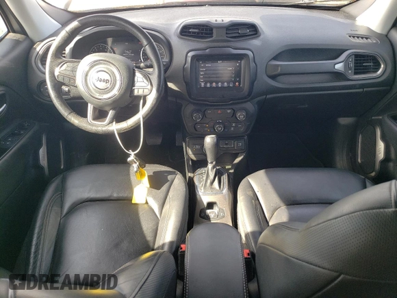 2019 Jeep Renegade Limited with VIN ZACNJBD18KPJ93686, listed as a Copart auction lot 54862905 with 45,906 mi miles and Salvage title. Bid and sale history available at DreamBid. Image 8.