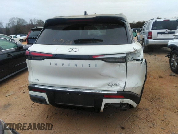 2023 Infiniti QX60 Autograph z VIN 5N1DL1HU8PC376746, wystawiony jako IAAI lot #41516707 z przebiegiem 36 547 mil mil oraz . Historia ofert i sprzedaży dostępna na DreamBid. Obrazek 17.
