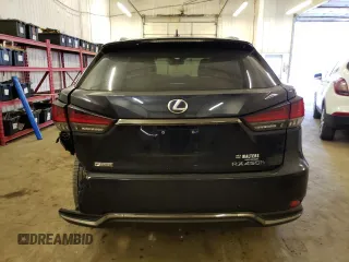 2021 Lexus RX with VIN 2T2YGMDA4MC072030, listed as a Copart auction lot 44034824 with 43,791 mi miles. Bid and sale history available at carsss.com. Image 6.