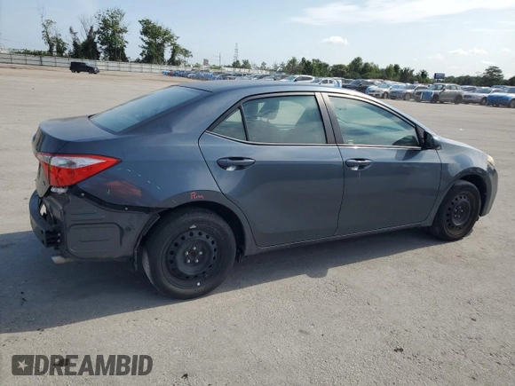 2016 Toyota Corolla L with VIN 2T1BURHE1GC744479, listed as a Copart auction lot 58803315 with 45,472 mi miles and Salvage title. Bid and sale history available at DreamBid. Image 3.