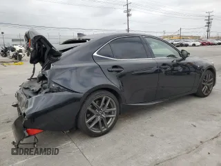 2019 Lexus IS 300 with VIN JTHBA1D25K5087678, listed as a Copart auction lot 50942805 with 60,491 mi miles and Salvage title. Bid and sale history available at DreamBid. Image 3.