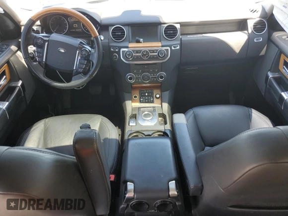 2015 Land Rover LR4 Lux with VIN SALAK2V6XFA755286, listed as a Copart auction lot 57701955 with 63,669 mi miles and Salvage title. Bid and sale history available at DreamBid. Image 8.