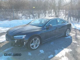 2021 Audi A5 Sportback S line Premium Plus with VIN WAUFACF5XMA040742, listed as a IAAI auction lot 41432804 with 33,358 mi miles and . Bid and sale history available at DreamBid. Image 18.