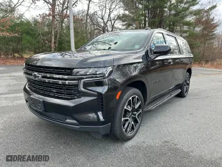 2021 Chevrolet Suburban RST with VIN 1GNSKEKD7MR480448, listed as a Copart auction lot 87133214 with 279,191 mi miles and Clean Title. Bid and sale history available at carsss.com. Image 2.