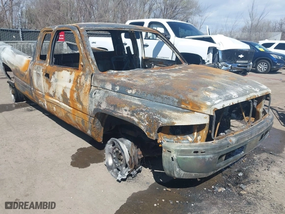 2002 Dodge Ram 2500 with VIN 3B7KF23Z82M265794, listed as a IAAI auction lot 41839111 with 1 mi miles. Bid and sale history available at carsss.com. Image 1.