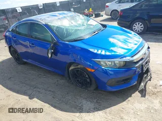 2017 Honda Civic LX z VIN 19XFC2F56HE044961, wystawiony jako IAAI lot #42379946 z przebiegiem Nie podano mil oraz . Historia ofert i sprzedaży dostępna na DreamBid. Obrazek 1.