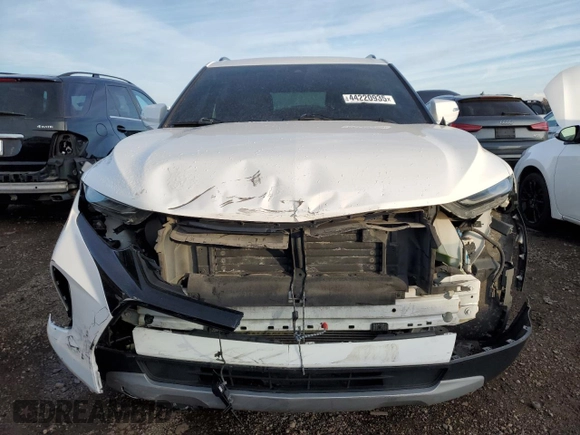 2020 Chevrolet Blazer LT with VIN 3GNKBJRS8LS581054, listed as a Copart auction lot 44220935 with 117,925 mi miles and Salvage title. Bid and sale history available at DreamBid. Image 5.