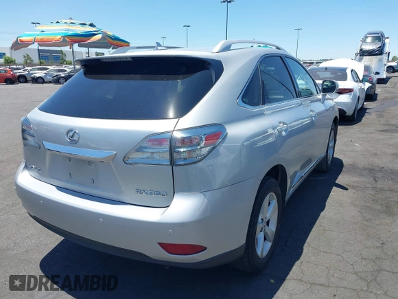 2010 Lexus RX 350 z VIN JTJZK1BA1A2001710, wystawiony jako IAAI lot #42620752 z przebiegiem 138 630 mil mil oraz . Historia ofert i sprzedaży dostępna na DreamBid. Obrazek 4.