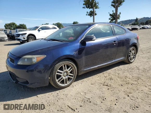 2007 Scion tC Spec with VIN JTKDE177770197361, listed as a Copart auction lot 58357585 with 224,667 mi miles and Salvage title. Bid and sale history available at DreamBid. Image 1.