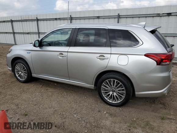 2022 Mitsubishi Outlander SEL with VIN JA4J2VA79NZ050500, listed as a Copart auction lot 55463975 with 81,233 mi miles and Salvage title. Bid and sale history available at DreamBid. Image 2.