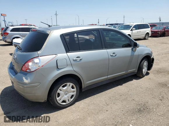 2011 Nissan Versa S with VIN 3N1BC1CPXBL376616, listed as a Copart auction lot 59324665 with 69,801 mi miles and Salvage title. Bid and sale history available at DreamBid. Image 3.