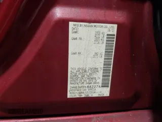 2015 Nissan Altima S with VIN 1N4AL3AP3FN882274, listed as a IAAI auction lot 41732024 with 160,662 mi miles and . Bid and sale history available at DreamBid. Image 9.