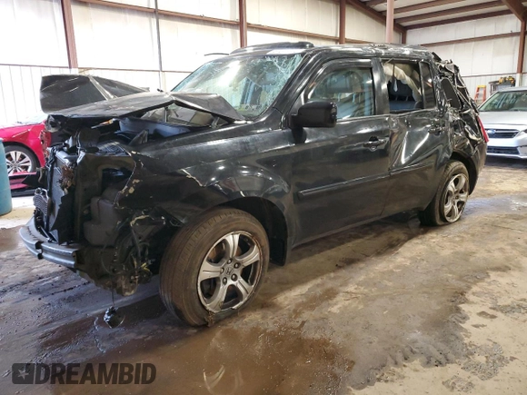 2013 Honda Pilot EX-L with VIN 5FNYF4H56DB002139, listed as a Copart auction lot 51641235 with 197,255 mi miles and Salvage Title. Bid and sale history available at DreamBid. Image 1.