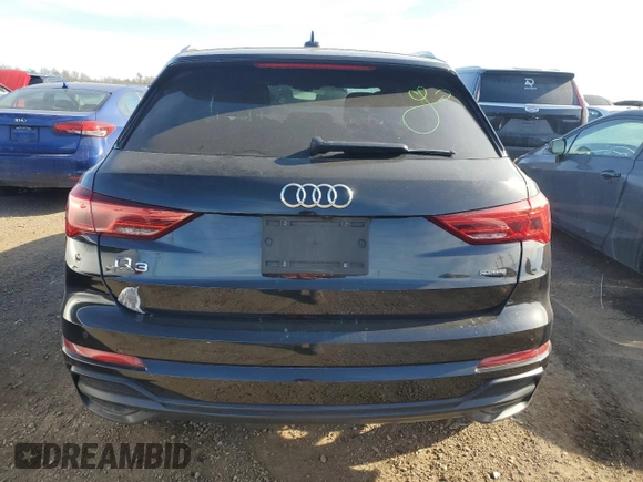 2020 Audi Q3 S line Premium Plus z VIN WA1EECF31L1086714, wystawiony jako Copart lot #42348255 z przebiegiem 58 426 mil mil oraz Szkoda całkowita • Salvage title. Historia ofert i sprzedaży dostępna na DreamBid. Obrazek 6.