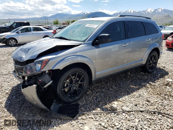 2017 Dodge Journey SXT with VIN 3C4PDCBB9HT522532, listed as a Copart auction lot 55886535 with 201,594 mi miles and Salvage title. Bid and sale history available at DreamBid. Image 1.