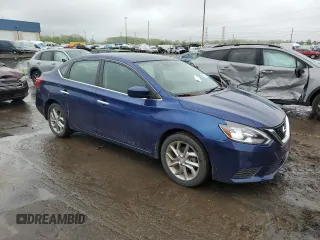 2017 Nissan Sentra S with VIN 3N1AB7AP7HY365430, listed as a Copart auction lot 55845185 with 29,294 mi miles and Clean Title. Bid and sale history available at DreamBid. Image 4.