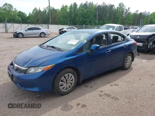 2012 Honda Civic LX z VIN 19XFB2F57CE005209, wystawiony jako IAAI lot #42097362 z przebiegiem 141 749 mil mil oraz . Historia ofert i sprzedaży dostępna na DreamBid. Obrazek 2.