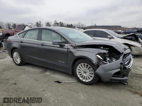 2016 Ford Fusion SE Hybrid with VIN 3FA6P0LU8GR139507, listed as a Copart auction lot 46092965 with 79,532 mi miles and Salvage Title. Bid and sale history available at carsss.com. Image 4.