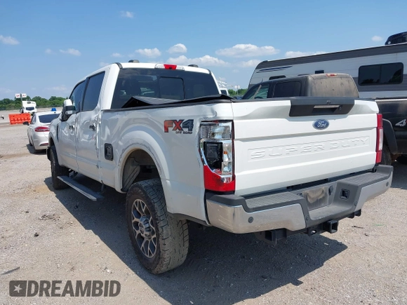2021 Ford F-250 XL с VIN 1FT7W2BN1MEC88704, выставлен на аукционе IAAI как лот 42390438 с пробегом 56 923 миль миль и . История ставок и продаж доступна на DreamBid. Изображение 3.