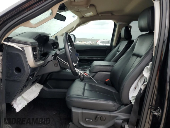 2023 Ford Expedition XLT with VIN 1FMJU1H86PEA14891, listed as a Copart auction lot 53363435 with 0 mi miles and Non Repairable. Bid and sale history available at carsss.com. Image 7.