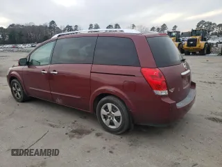 2007 Nissan Quest with VIN 5N1BV28U27N130688, listed as a Copart auction lot 42023765 with 219,621 mi miles and Salvage Title. Bid and sale history available at carsss.com. Image 2.