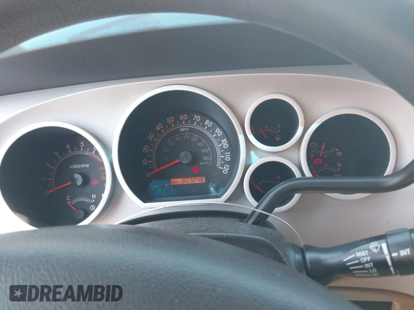 2007 Toyota Tundra SR5 with VIN 5TBRT54167S453554, listed as a IAAI auction lot 42037965 with 307,246 mi miles and . Bid and sale history available at DreamBid. Image 7.