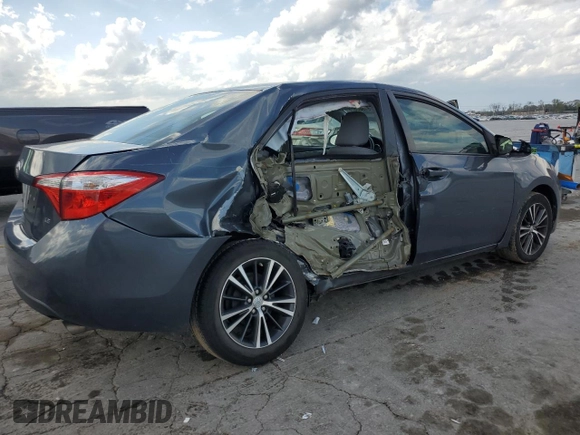 2016 Toyota Corolla L with VIN 5YFBURHE9GP407672, listed as a Copart auction lot 51806625 with 75,176 mi miles and Salvage Title. Bid and sale history available at DreamBid. Image 3.
