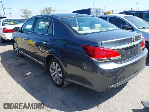 2012 Toyota Avalon with VIN 4T1BK3DB5CU445732, listed as a IAAI auction lot 42003711 with 117,526 mi miles and . Bid and sale history available at DreamBid. Image 3.