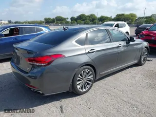 2017 Genesis G80 3.8L with VIN KMHGN4JE0HU211295, listed as a IAAI auction lot 41731125 with 94,245 mi miles. Bid and sale history available at carsss.com. Image 4.