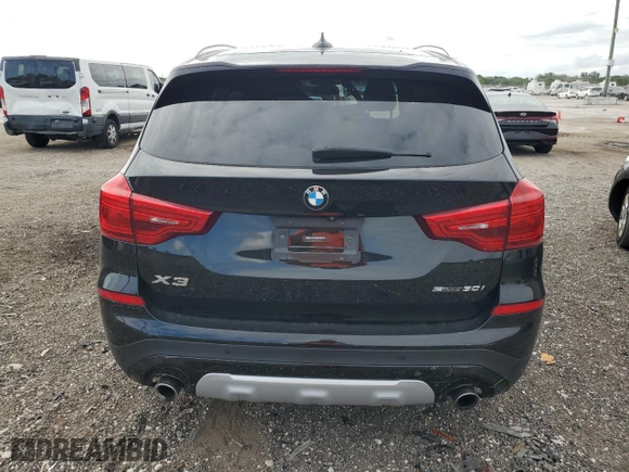 2019 BMW X3 sDrive30i with VIN 5UXTR7C58KLF28116, listed as a Copart auction lot 80114244 with 72,730 mi miles and Non Repairable. Bid and sale history available at carsss.com. Image 6.