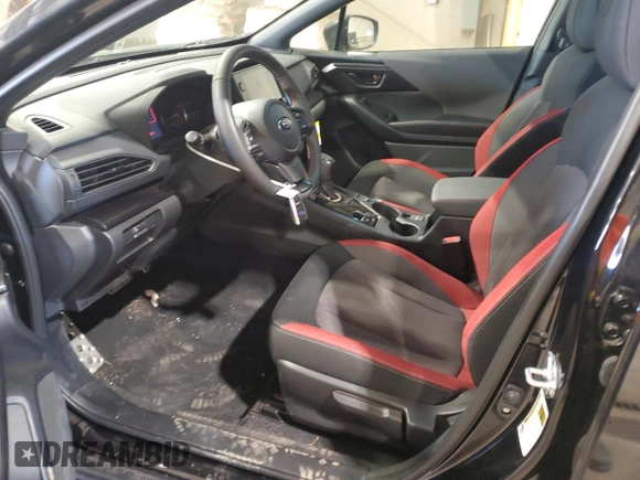 2024 Subaru Impreza RS with VIN JF1GUHHC4R8290117, listed as a Copart auction lot 78434094 with 6,260 mi miles and Salvage Title. Bid and sale history available at carsss.com. Image 7.