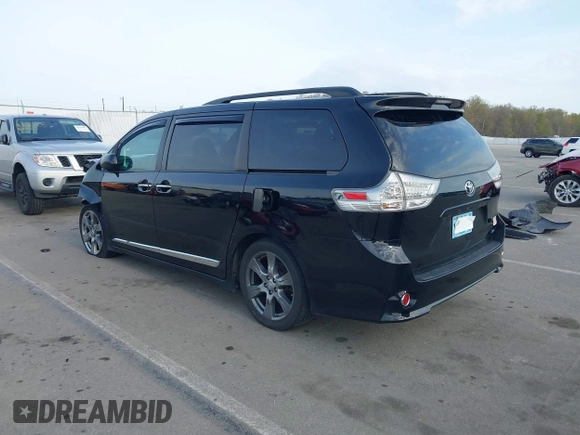 2017 Toyota Sienna SE with VIN 5TDXZ3DC5HS784243, listed as a IAAI auction lot 42040634 with 172,535 mi miles and . Bid and sale history available at DreamBid. Image 3.