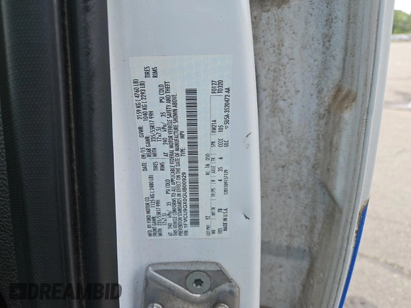 2016 Ford Escape SE с VIN 1FMCU9GX0GUB00929, выставлен на аукционе IAAI как лот 42503267 с пробегом 95 079 миль миль и . История ставок и продаж доступна на DreamBid. Изображение 26.