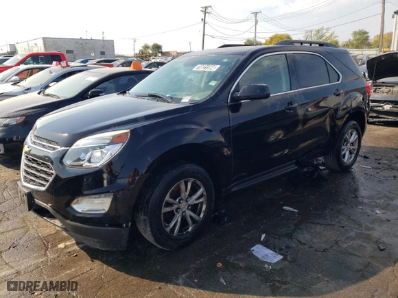 2017 Chevrolet Equinox LT with VIN 2GNALCEK9H6109428, listed as a Copart auction lot 74821594 with 999,999 mi miles and Clean Title. Bid and sale history available at carsss.com. Image 1.