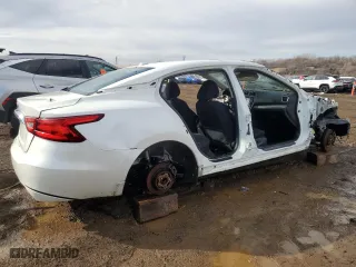 2018 Nissan Maxima SL with VIN 1N4AA6AP0JC385498, listed as a Copart auction lot 46671935 with 0 mi miles and Salvage Title. Bid and sale history available at carsss.com. Image 3.