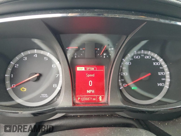 2014 GMC Terrain SLE with VIN 2GKFLWE39E6217458, listed as a Copart auction lot 83353034 with 206,871 mi miles and Clean title. Bid and sale history available at DreamBid. Image 9.