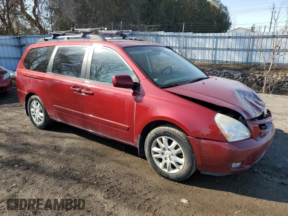 2008 Kia Sedona LX with VIN KNDMB233486207397, listed as a Copart auction lot 48317505 with Not Provided miles and Clean Title. Bid and sale history available at carsss.com. Image 4.