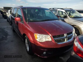 2019 Dodge Grand Caravan SXT with VIN 2C4RDGCGXKR807759, listed as a Copart auction lot 74947354 with Not Provided miles and Salvage Title. Bid and sale history available at DreamBid. Image 5.