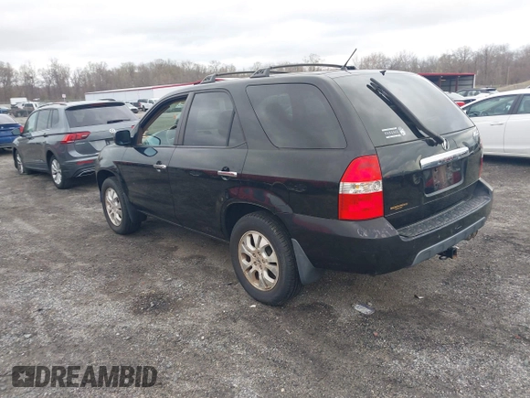 2003 Acura MDX Touring Pkg with VIN 2HNYD18603H500272, listed as a IAAI auction lot 41832456 with 203,194 mi miles. Bid and sale history available at carsss.com. Image 3.