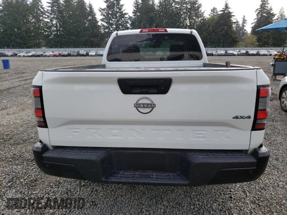 2022 Nissan Frontier S with VIN 1N6ED1CM6NN656743, listed as a Copart auction lot 70841994 with 11,049 mi miles and Salvage Title. Bid and sale history available at carsss.com. Image 6.