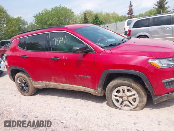 2021 Jeep Compass Sport с VIN 3C4NJDAB6MT525308, выставлен на аукционе IAAI как лот 42267541 с пробегом 107 967 миль миль и . История ставок и продаж доступна на DreamBid. Изображение 13.