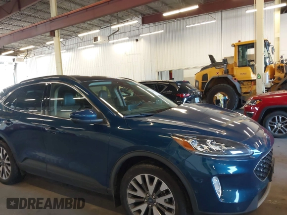 2020 Ford Escape Titanium Hybrid с VIN 1FMCU9DZ8LUA11853, выставлен на аукционе IAAI как лот 40488761 с пробегом 50 827 миль миль и . История ставок и продаж доступна на DreamBid. Изображение 13.