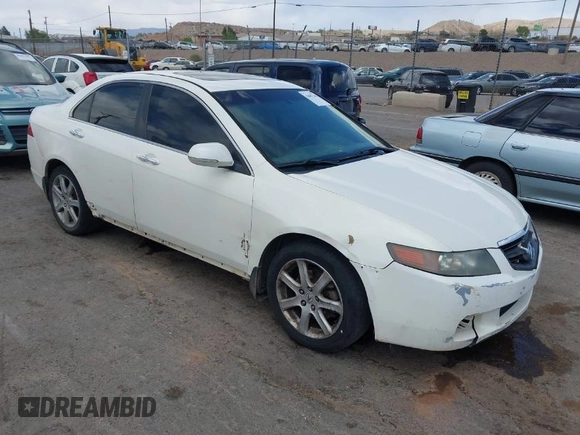 2005 Acura TSX with VIN JH4CL96825C002634, listed as a IAAI auction lot 42067243 with 262,009 mi miles. Bid and sale history available at carsss.com. Image 1.