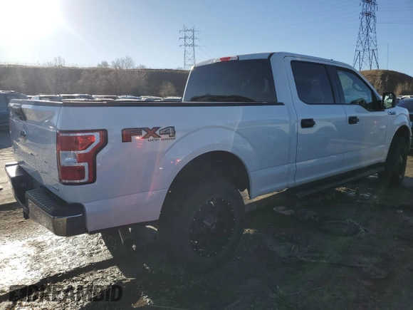 2020 Ford F-150 XL with VIN 1FTFW1E44LKD54431, listed as a Copart auction lot 43470415 with 177,805 mi miles and Salvage Title. Bid and sale history available at carsss.com. Image 3.