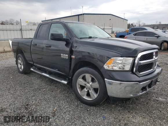 2018 Ram 1500 Express with VIN 1C6RR7FT8JS190442, listed as a Copart auction lot 85868214 with 144,464 mi miles and Salvage Title. Bid and sale history available at carsss.com. Image 4.