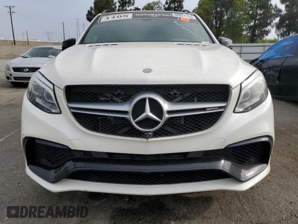 2017 Mercedes-Benz GLE 63 S AMG with VIN 4JGDA7FB6HA830886, listed as a Copart auction lot 60837725 with 130,771 mi miles and Clean title. Bid and sale history available at DreamBid. Image 5.