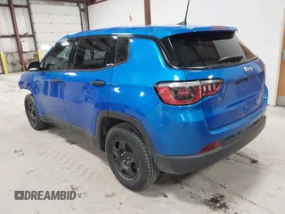 2019 Jeep Compass Sport with VIN 3C4NJCAB6KT649781, listed as a IAAI auction lot 41908611 with 117,479 mi miles and . Bid and sale history available at DreamBid. Image 3.