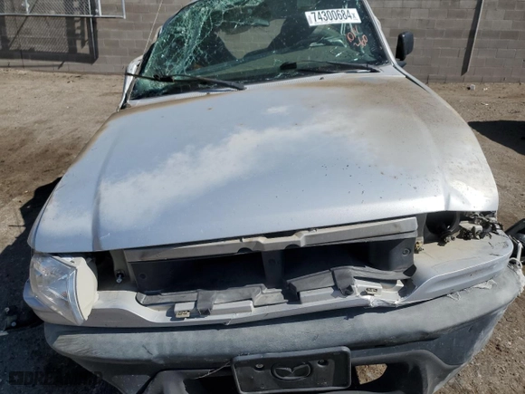 2003 Mazda B-Series 2WD Truck SX with VIN 4F4YR12D13TM18091, listed as a Copart auction lot 74300684 with 0 mi miles and Non Repairable. Bid and sale history available at carsss.com. Image 12.