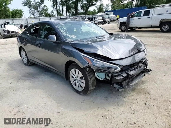 2024 Nissan Sentra S z VIN 3N1AB8BV0RY322097, wystawiony jako Copart lot #55562335 z przebiegiem 5 435 mil mil oraz Nie do naprawy • Non repairable. Historia ofert i sprzedaży dostępna na DreamBid. Obrazek 13.