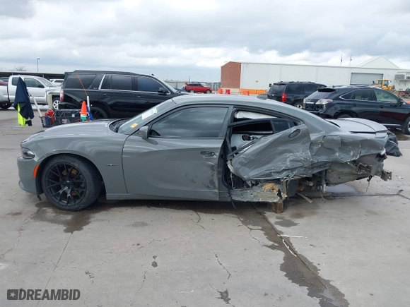 2018 Dodge Charger Daytona with VIN 2C3CDXCT5JH122550, listed as a IAAI auction lot 41131961 with 111,293 mi miles. Bid and sale history available at carsss.com. Image 14.